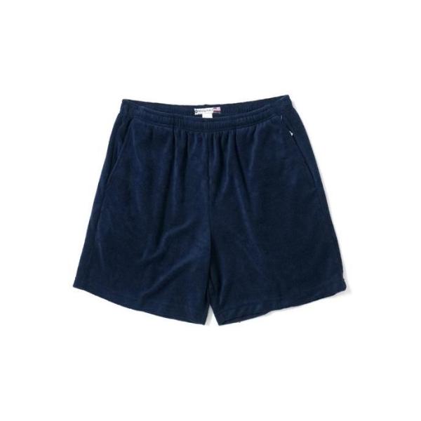 WEEKENDER / Terry Short - Navy ウィークエンダー テリーショーツ パイ...