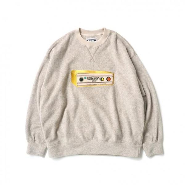 O- オー / FREE SWEATSHIRT (medical EQ) - Oatmeal 刺繍入...