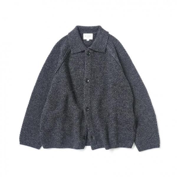 STILL BY HAND スティルバイハンド / KN04243 - MELANGE NAVY ロ...