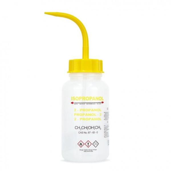 ISOLAB / Wash Bottles With Integral Tube - Isoprop...