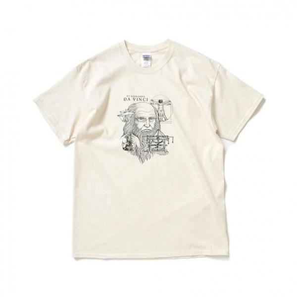 Cotton Expressions / DA VINCI プリントTシャツ - Natural ナ...