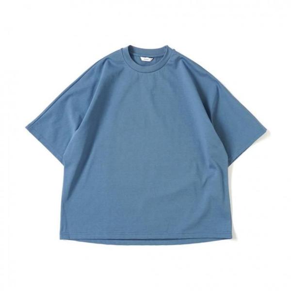 kontor / KON-CS02251 - SLATE BLUE ドルマンスリーブTシャツ