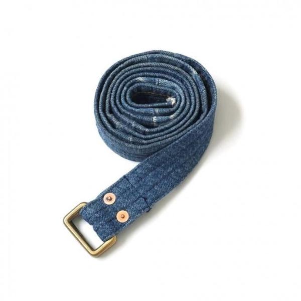 Hexico / CUSTOM W RING BELT - USED 501 MADE IN U.S...