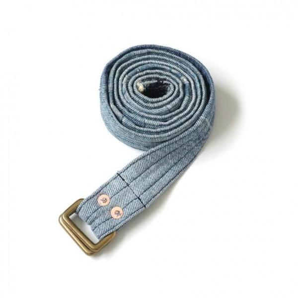 Hexico / CUSTOM W RING BELT - USED 501 MADE IN U.S...