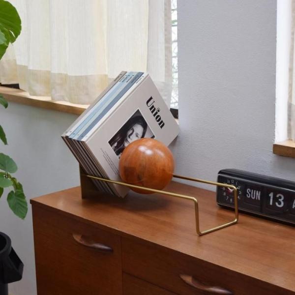 スロープブックエンド ゴールド HERE by DETAIL / Slope Bookend - G...