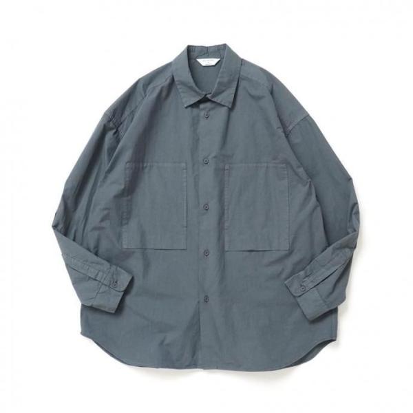 STILL BY HAND スティルバイハンド / SH01253 -BLUE GREY ガーメント...