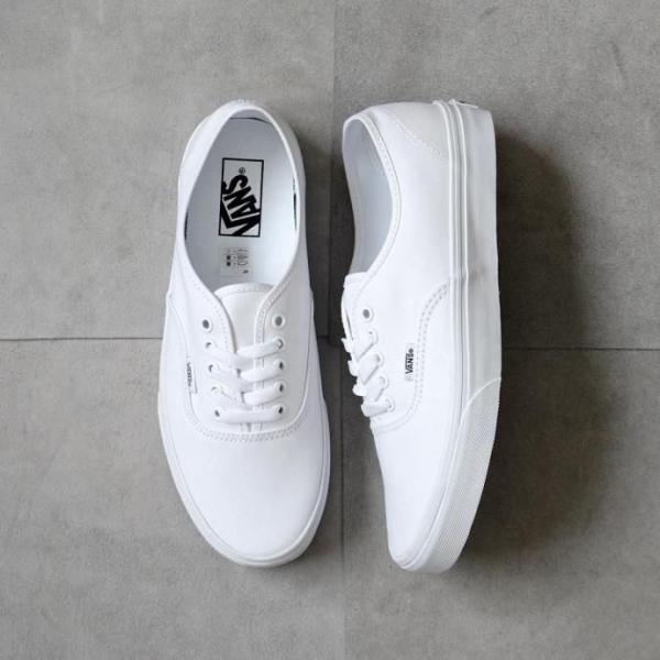 VANS / UA Authentic - True White VN000EE3W00 ヴァンズ ...