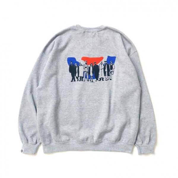 COTTON PAN / 四重人格 スウェット - GRAY グレー