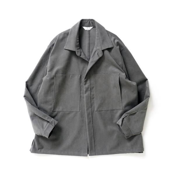 STILL BY HAND スティルバイハンド / BL06253 - GREY フェイクスウェード...