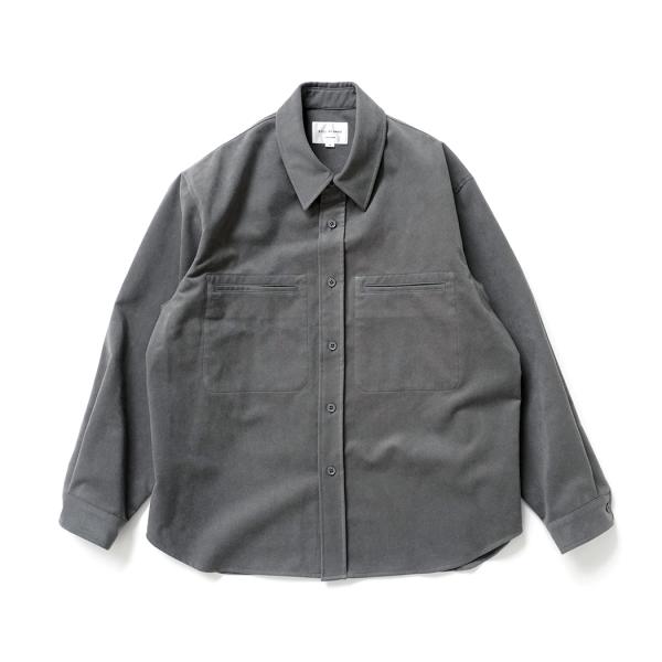 STILL BY HAND スティルバイハンド / BL02254 - GREY フェイクスウェード...