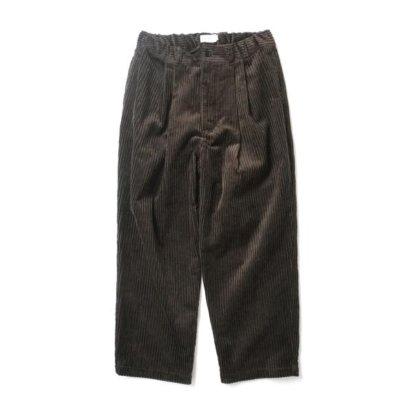 STILL BY HAND スティルバイハンド / PT05254 - BROWN 太畝コーデュロイ...