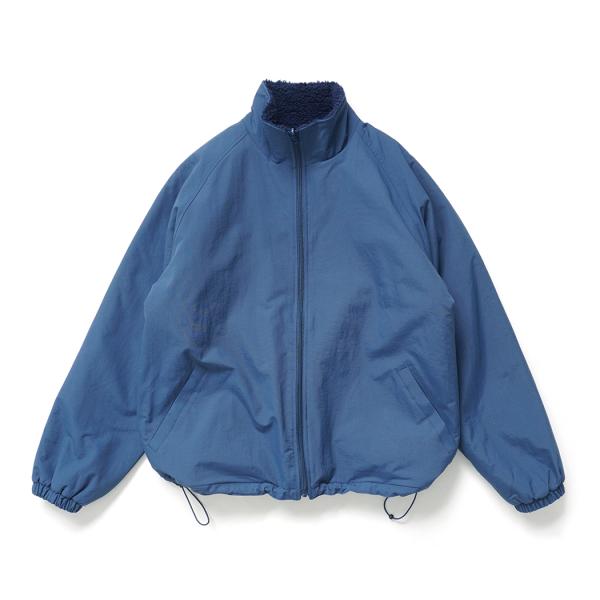 BEIMAR / Reversible Boa Jacket - Navy ビーマー リバーシブルボ...