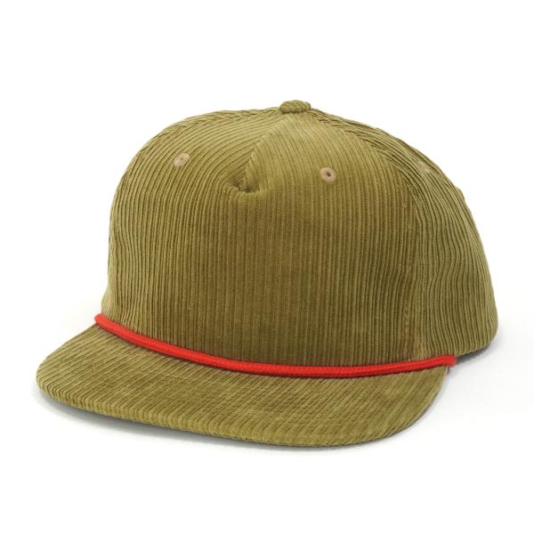 BLVNK / GRAMPS CORDUROY SNAPBACK - CROCODILE/RED コ...