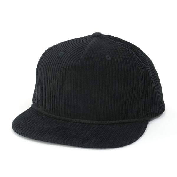 BLVNK / GRAMPS CORDUROY SNAPBACK - BLACK/BLACK コーデ...