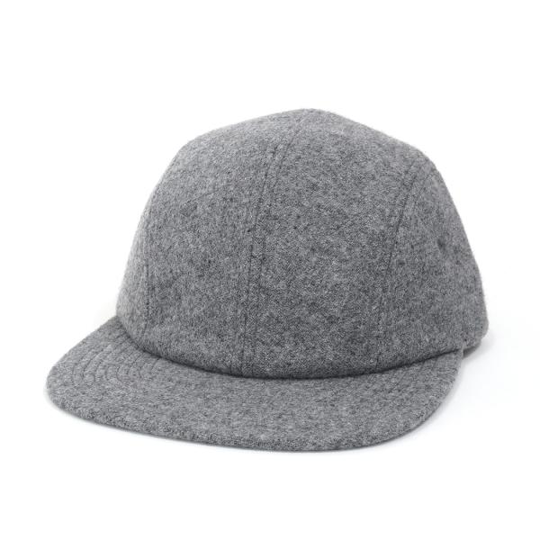 BLVNK / FOREST 4 PANEL - HEATHER GREY ウール 4パネルキャップ...