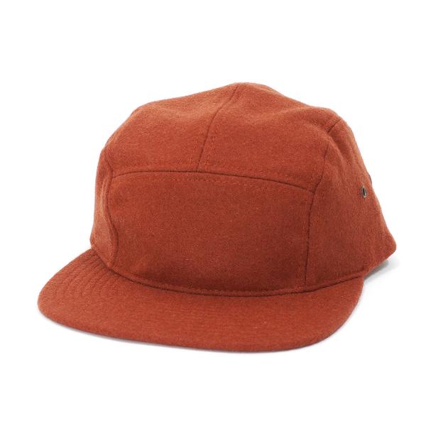 BLVNK / ASPEN 5 PANEL - RUST ウール 5パネルキャップ BLVNK HE...