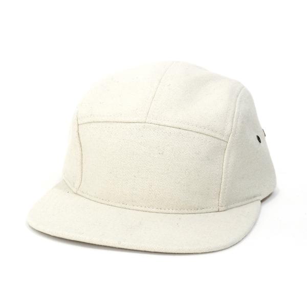 BLVNK / ASPEN 5 PANEL - CREAM ウール 5パネルキャップ BLVNK H...