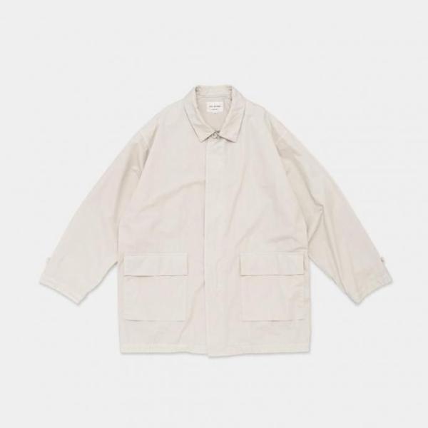 STILL BY HAND スティルバイハンド / CO04261 - ECRU 製品染め ハーフコ...