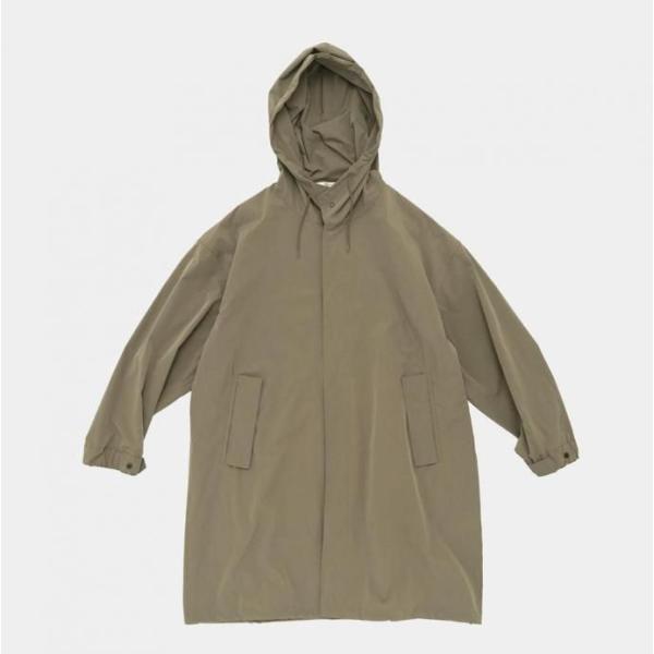 STILL BY HAND スティルバイハンド / CO03261 - KHAKI フーデッド ナイ...