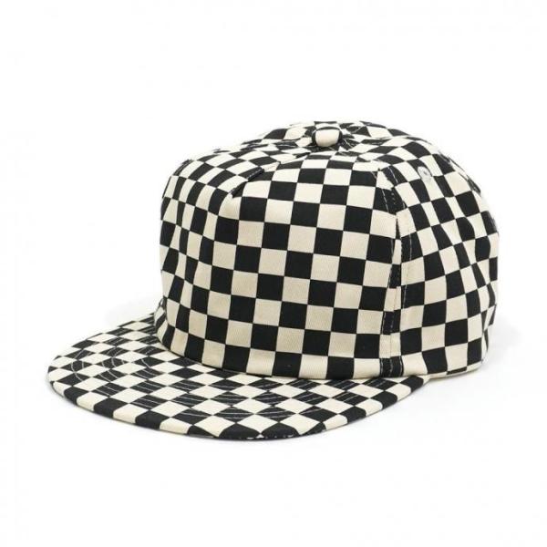 WELD / Checkerboard Field Trip Hat - Black チェッカーボー...