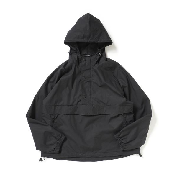 BEIMAR / Cotton Anorak Jacket - Black ビーマー コットンアノラ...