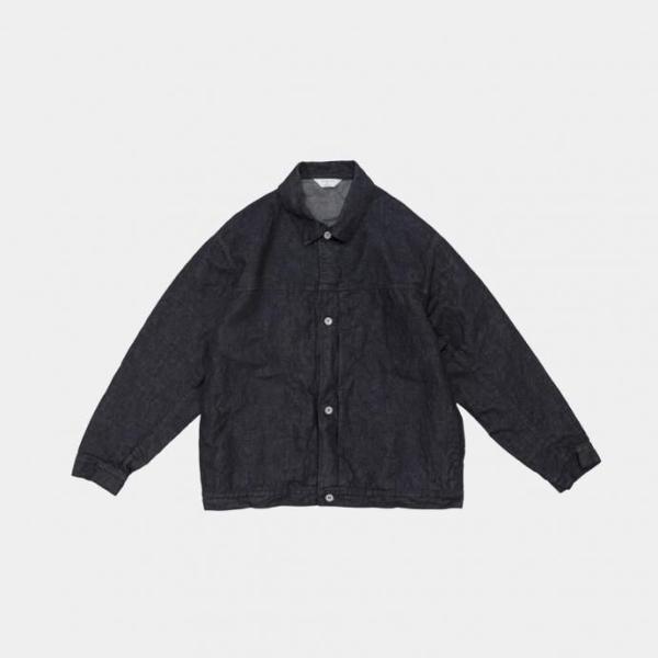 STILL BY HAND スティルバイハンド / DN01261 - DARK NAVY ヘンプ混...