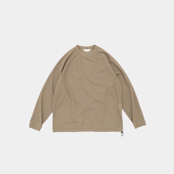 STILL BY HAND スティルバイハンド / CS07261 - KHAKI 鹿の子 カットソ...