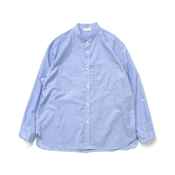 STILL BY HAND スティルバイハンド / SH10262 - SAX BLUE ストライプ...