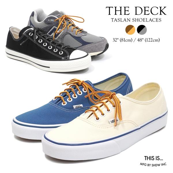 This is... / THE DECK - Taslan Shoelaces タスランシューレー...