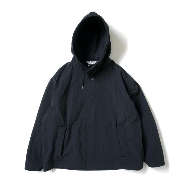 STILL BY HAND スティルバイハンド / BL03263 - BLACK ナイロン フーデ...