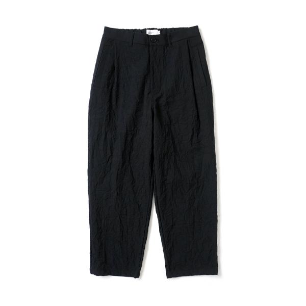 STILL BY HAND スティルバイハンド / PT09263 - BLACK ワンタックパンツ...