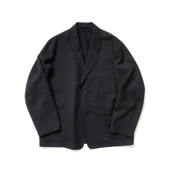 STILL BY HAND / JK01263 - INK BLACK リラックスド 2ボタンジャケ...