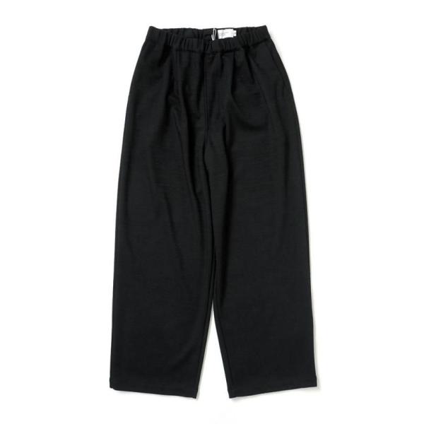 STILL BY HAND スティルバイハンド / CS06263 - BLACK ウールジャージー...