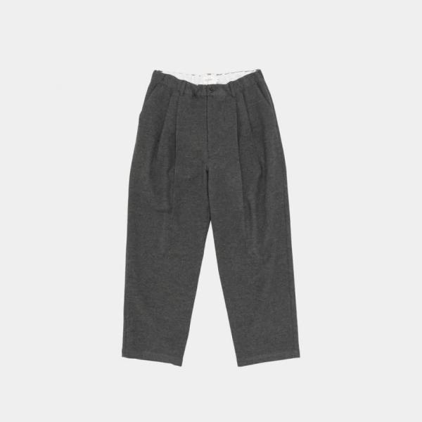 STILL BY HAND スティルバイハンド / PT07263 - GREY ウール混 ディープ...