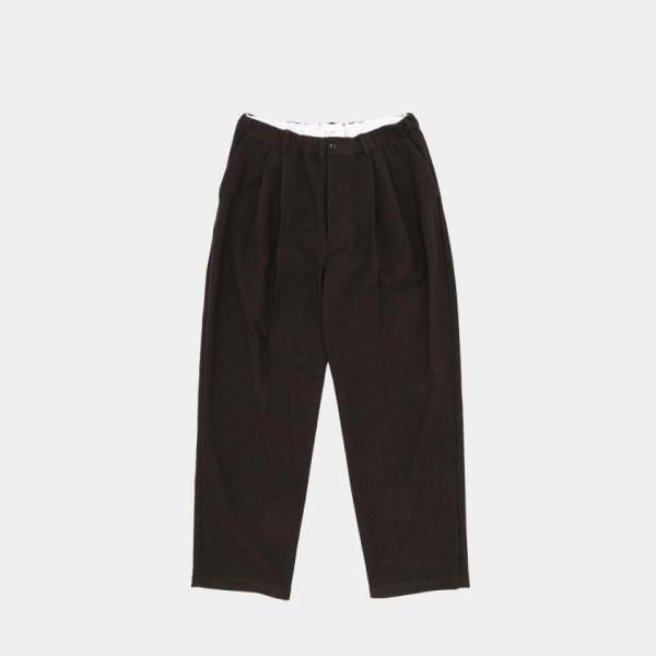 STILL BY HAND スティルバイハンド / PT07263 - DARK BROWN ウール...