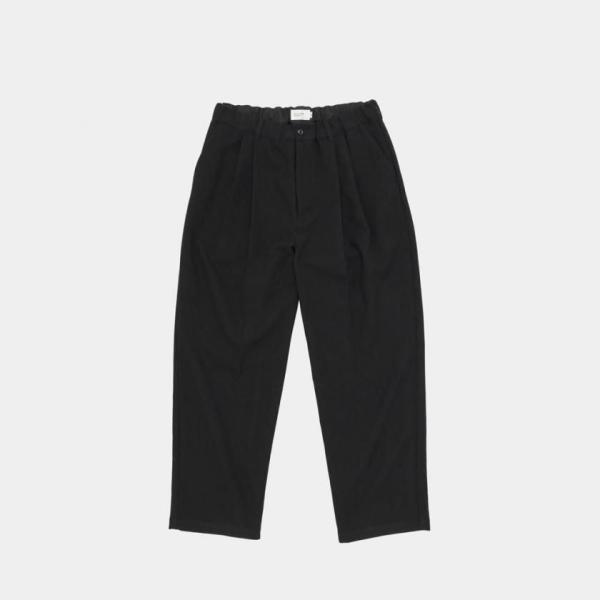 STILL BY HAND スティルバイハンド / PT07263 - BLACK ウール混 ディー...