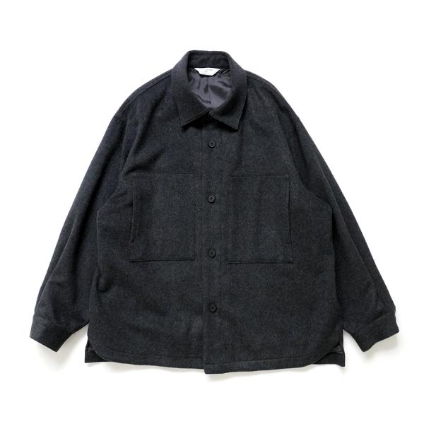 STILL BY HAND スティルバイハンド / BL04264 - CHARCOAL ウール シ...