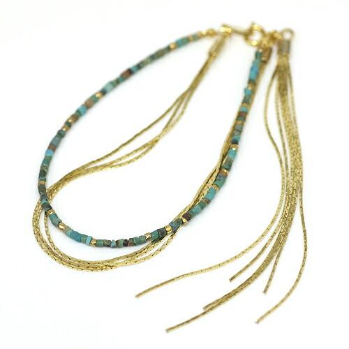 sinc（シンク） / ターコイズ×チェーン ブレスレット レディース プレゼント ギフト 贈り物 ...