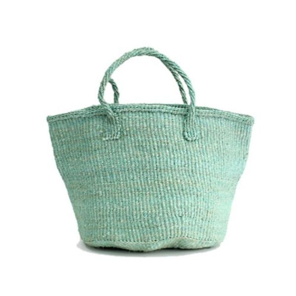 サイザル カゴバッグ ラウンド M / K1104-72 - ミント レディース カゴバッグ 12イ...