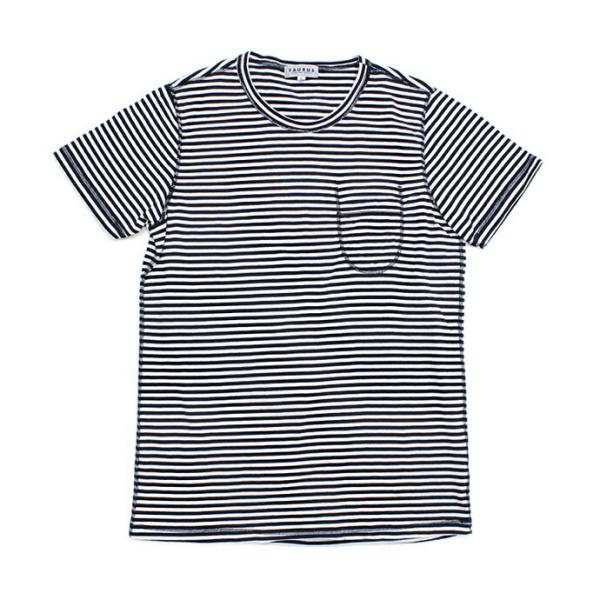 Taurus（トーラス）/ Flat Seamed Pocket Tee ボーダーポケットTシャツ ...