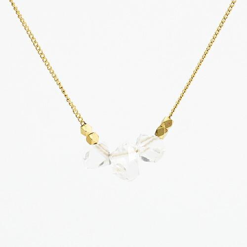 sinc（シンク） / ハーキマーダイヤ 3drops ネックレス レディース シンプル 大人 上品...