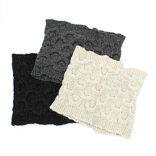 ケーブルニット スヌード/全3色