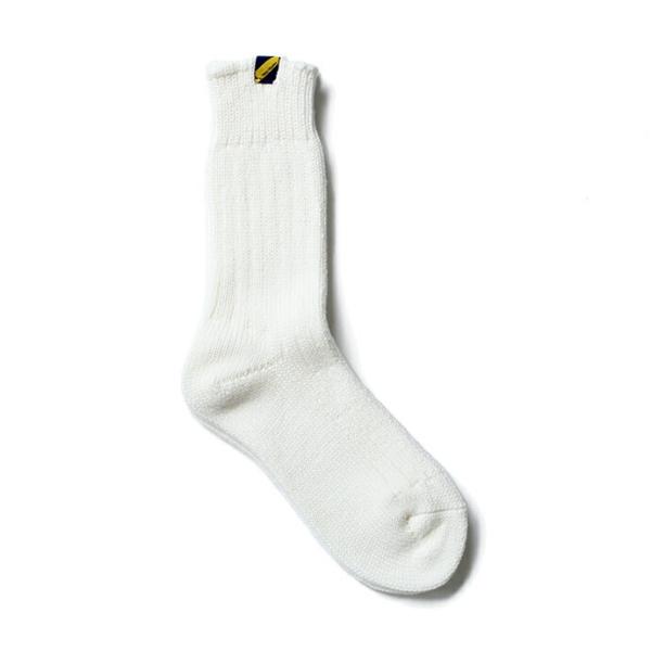 Trad Marks トラッドマークス / Old Rib Socks - White リブソックス...