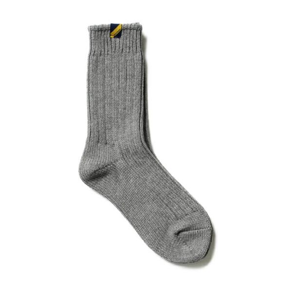 Trad Marks トラッドマークス / Old Rib Socks - Grey リブソックス ...