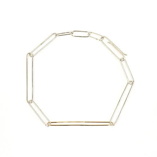 siki (シキ) / シルバー×ゴールド ランダムチェーンブレスレット / RDC-B01-SV