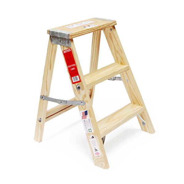 Michigan Ladder Company / Wood Step Ladder ウッドステップ...