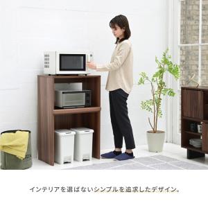 ゴミ箱上収納 レンジラック ゴミ箱 レンジ台 ...の詳細画像5