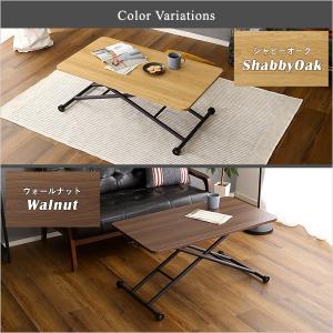 折りたたみ式無段階ガス圧昇降テーブル【BUXU...の詳細画像2