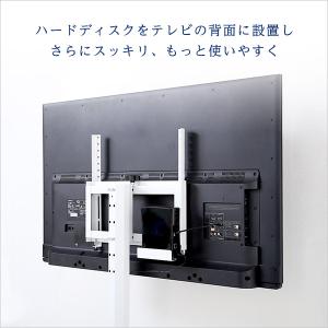 八角テレビスタンド専用 ハードディスクホルダー単品の詳細画像3