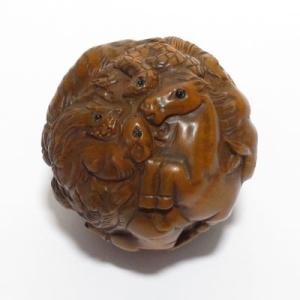 根付(龍：上穴)(本黄楊・柘植) : EI-Trade Store - 通販 - Yahoo